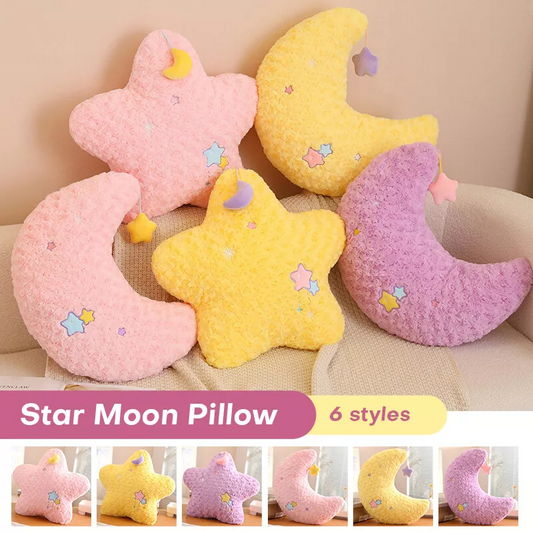 Lovely Star Moon Soft Plushies Pillow