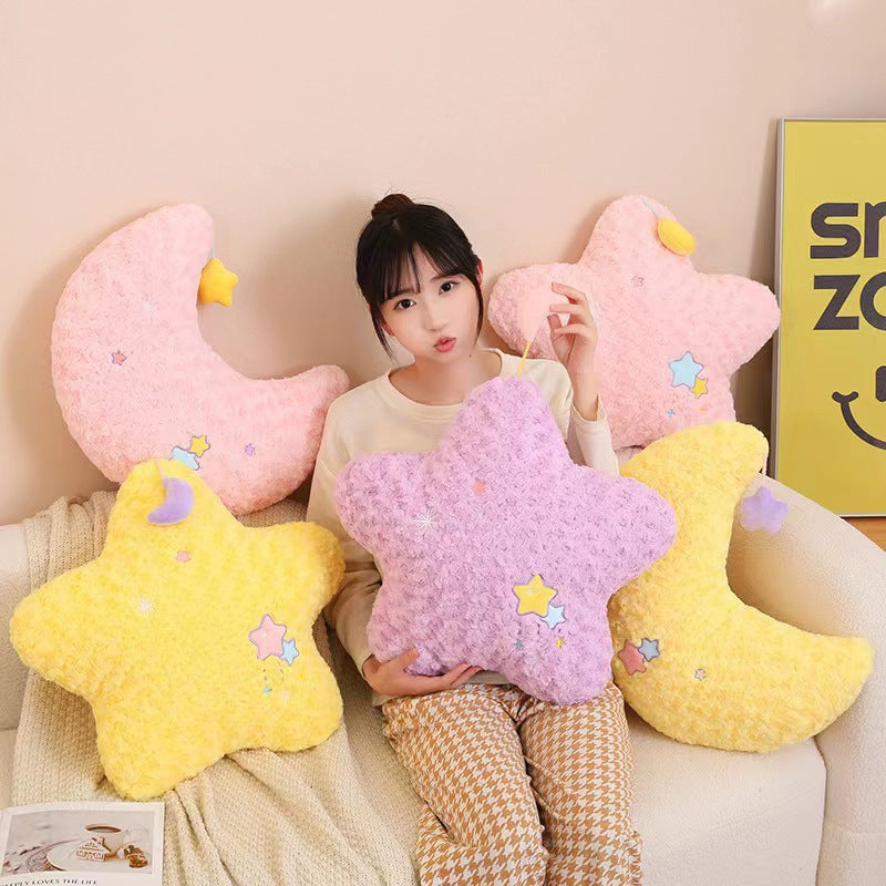 Lovely Star Moon Soft Plushies Pillow