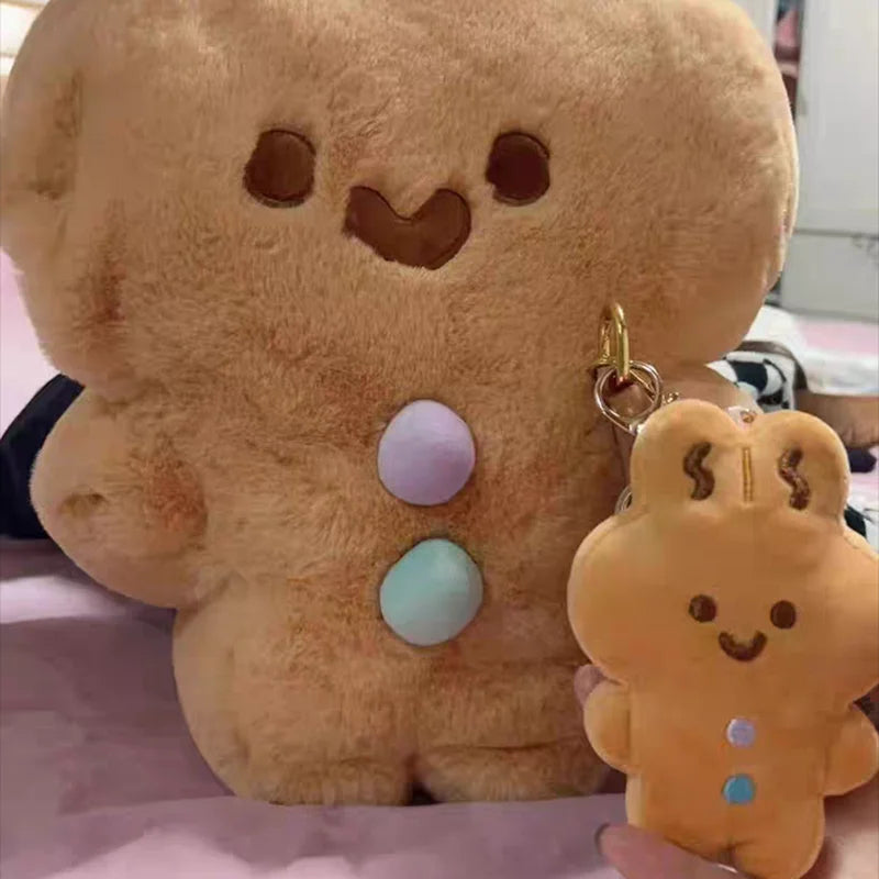 Cute Gingerbread Bunny Plush Toy And Pendant