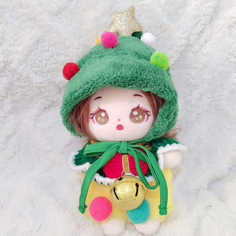 20cm Cotton Doll-Christmas Clothes