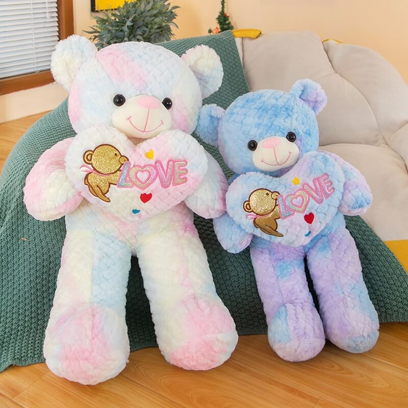 55cm LOVE Plush Toy Bear Stuffed Animals Birthday Valentines Day Gifts