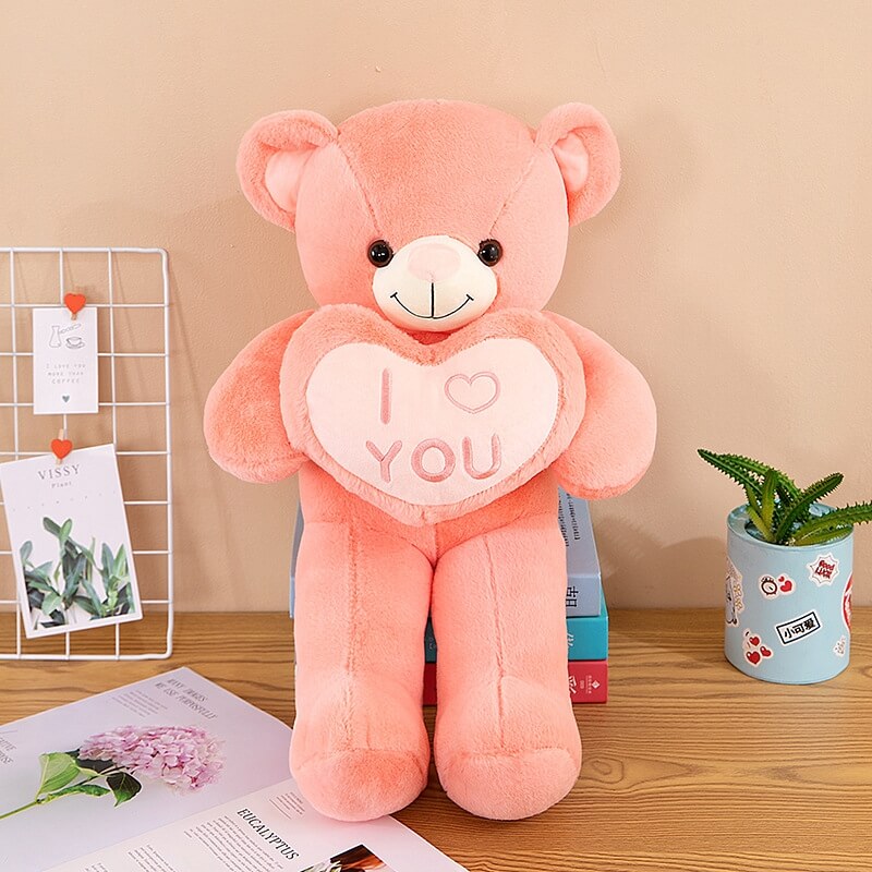 55cm LOVE Plush Toy Bear Stuffed Animals Birthday Valentines Day Gifts