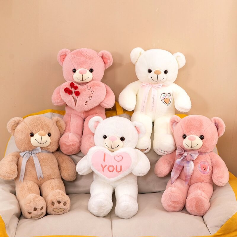 55cm LOVE Plush Toy Bear Stuffed Animals Birthday Valentines Day Gifts