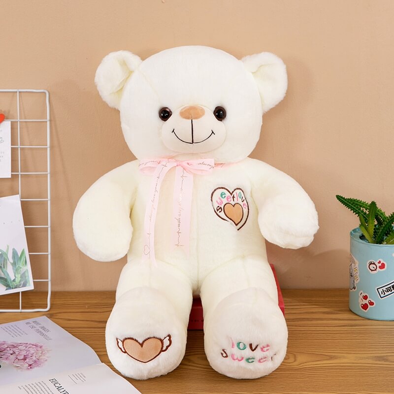 55cm LOVE Plush Toy Bear Stuffed Animals Birthday Valentines Day Gifts