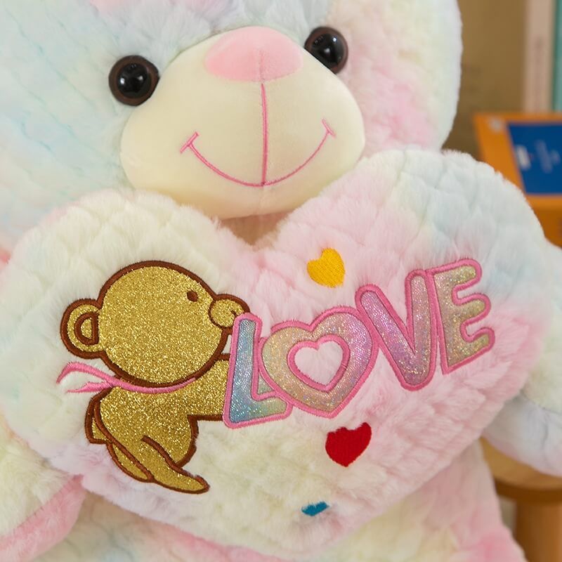 55cm LOVE Plush Toy Bear Stuffed Animals Birthday Valentines Day Gifts