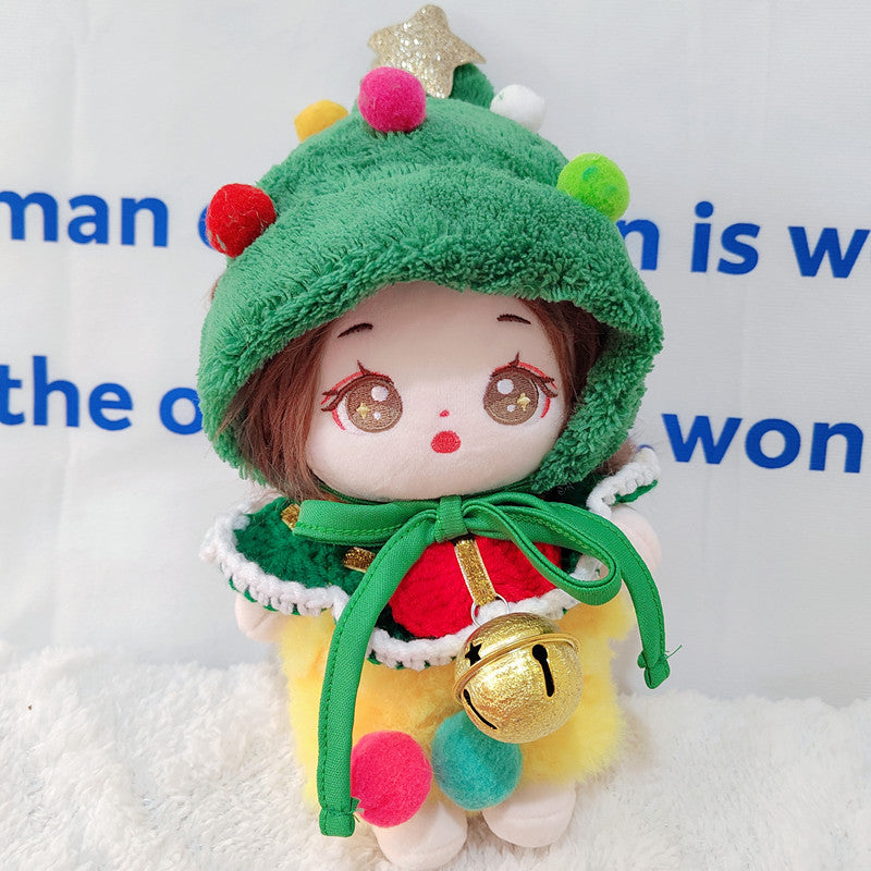 20cm Cotton Doll-Christmas Clothes