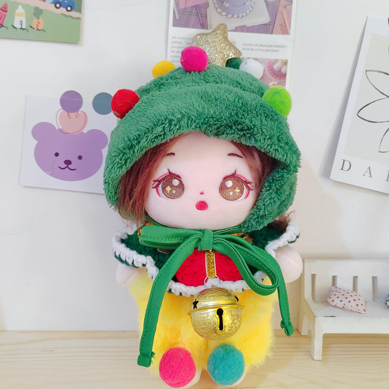 20cm Cotton Doll-Christmas Clothes