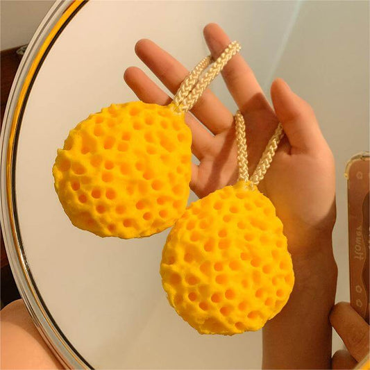 Cute Foaming Honeycomb Bath Balls