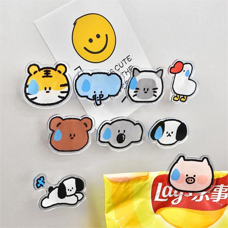 Refrigerator Sticker Magnetic Sealing Clip