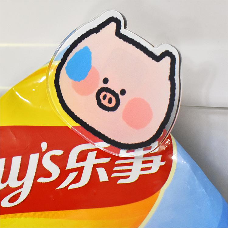 Refrigerator Sticker Magnetic Sealing Clip