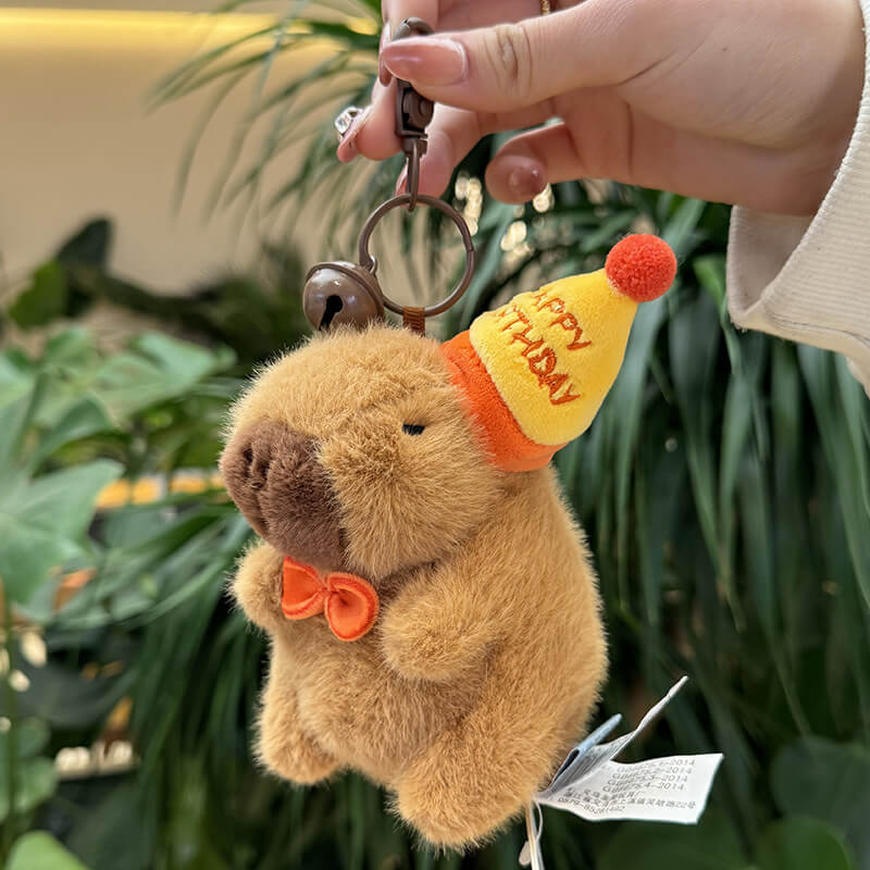 Cute Doll Kapybara Keychain