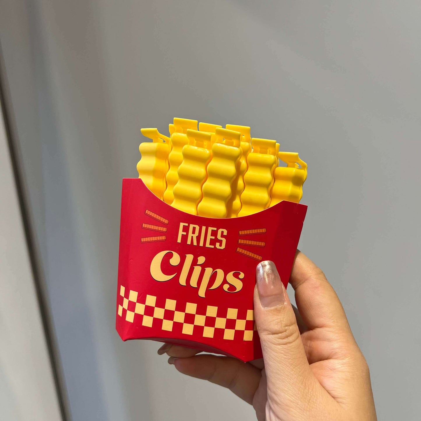 Creative Cute French Fries Closure Clip