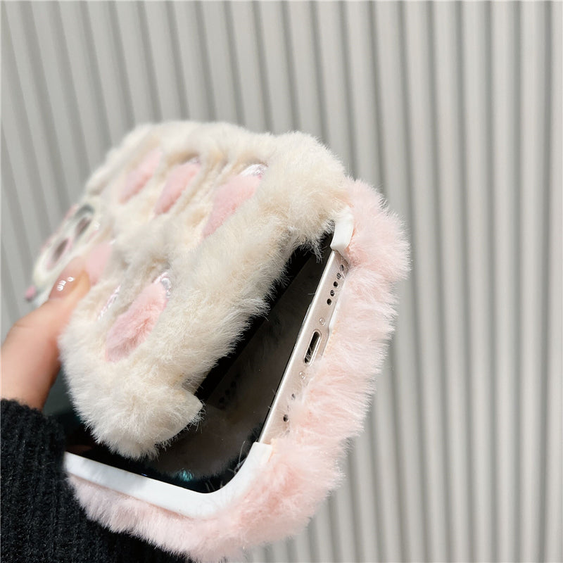 Furry&Fashion Embroidery Love Case For IPhone