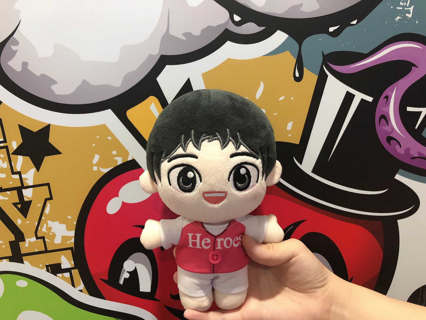 20cm Baseball Hyuk,With Removable Clothes