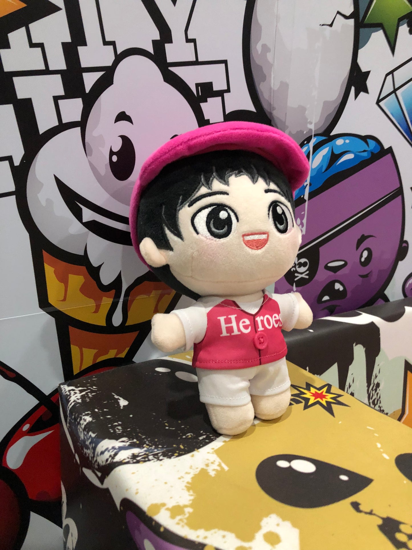 20cm Baseball Hyuk,With Removable Clothes