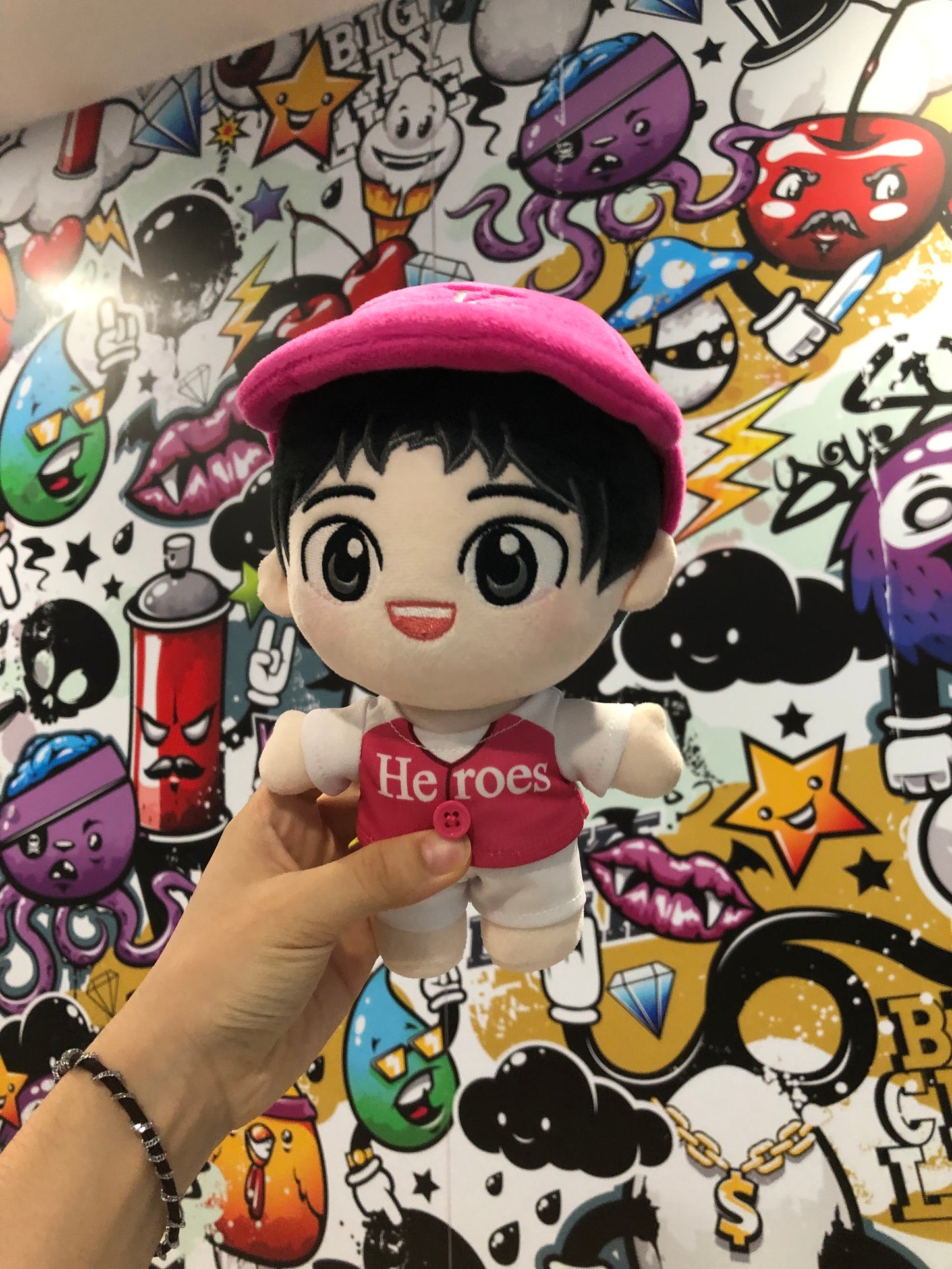 20cm Baseball Hyuk,With Removable Clothes