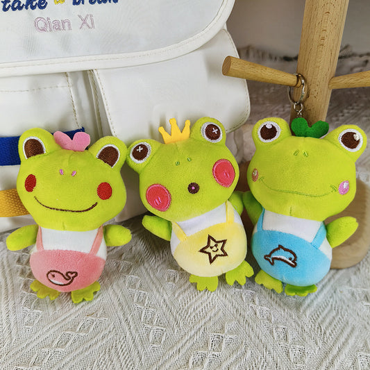 Cute Little Frog Pendant Keychain