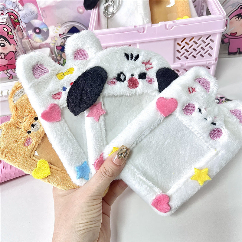 Cute Animal Kpop Card,Credit ID,Bank Card,Bus Card Plush Card Holder