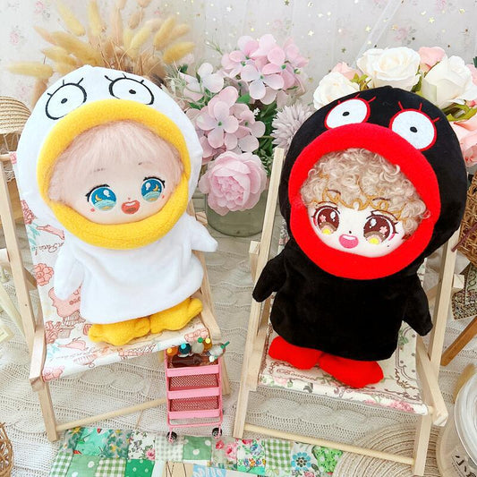 20cm Cotton Doll Kpop Doll Clothes Funny Pajamas （2 styles）